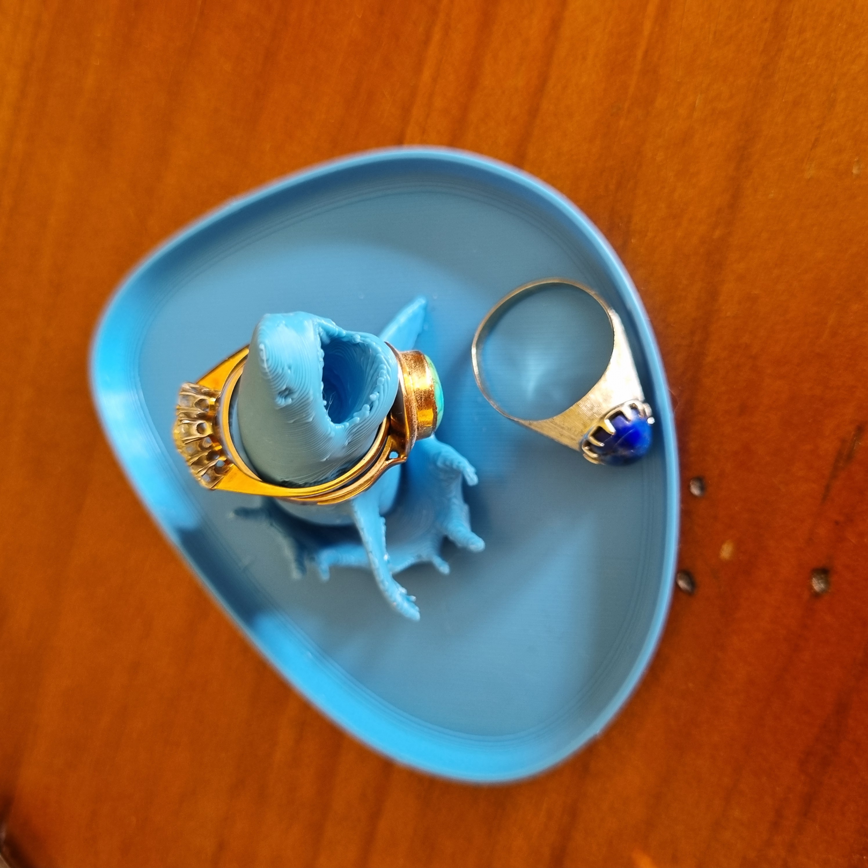 Miniatura 3 do modelo 3D Shark Ring Holder Dish