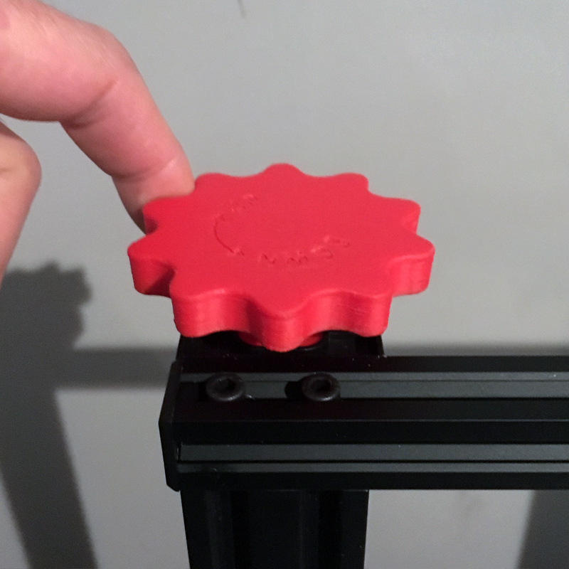 Ender 3 Z-Axis Manual Adjustment Knob (also CR-10 (mini), Hictop, Tevo Tornado)