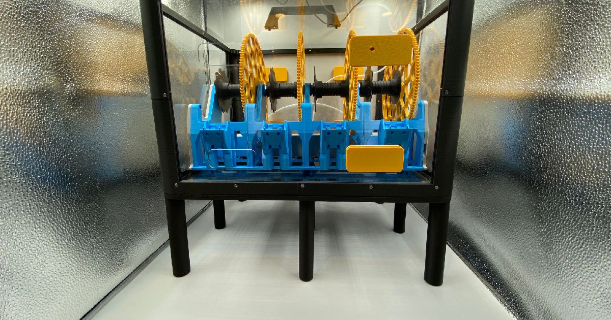 Python AMS Enclosure Stand von @3DTimeSculpt | Kostenloses STL-Modell ...