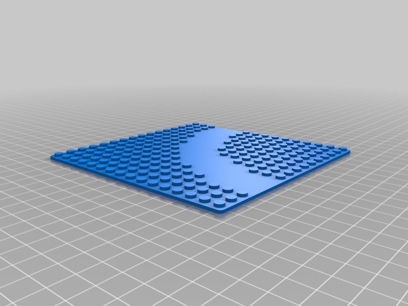 Miniatura 5 do modelo 3D Crop Circle Baseplates Interlocking Brick System Compatible