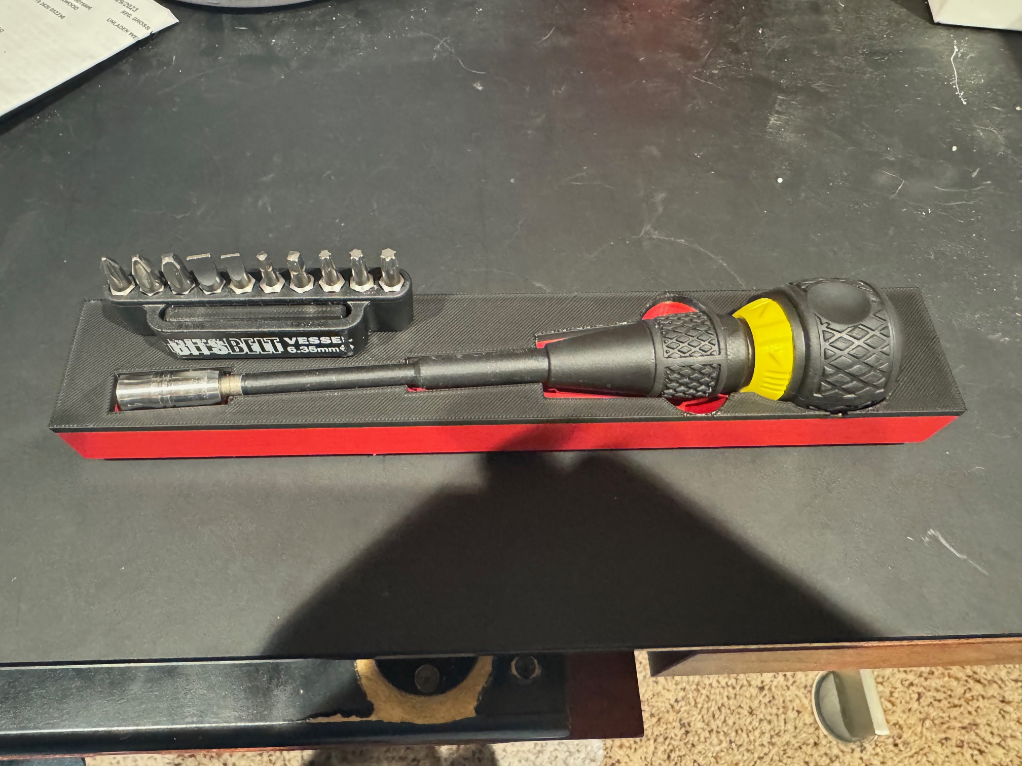 Vessel Ratchet Ballgrip Driver Gridfinity