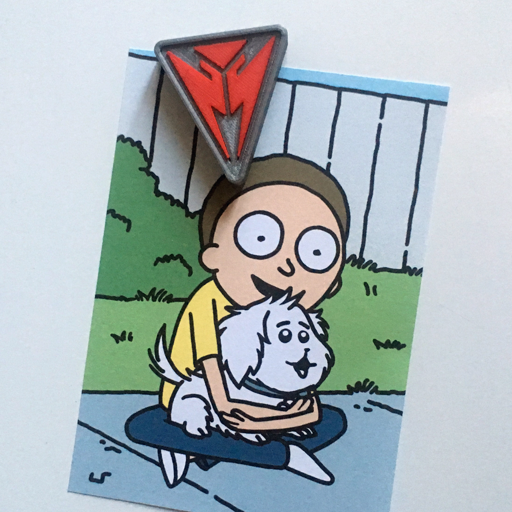 Rick & Morty Fridge Magnet