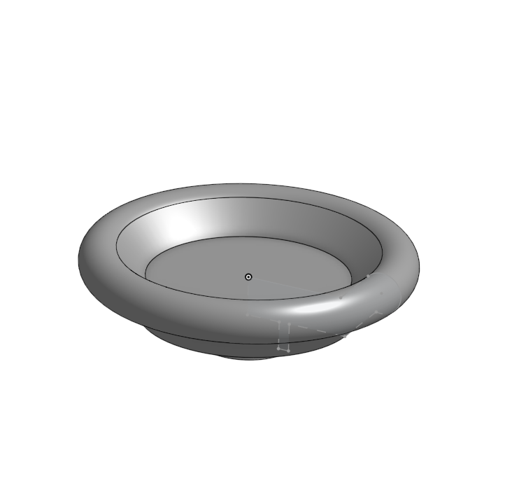Lego-Compatible Dinner Plate