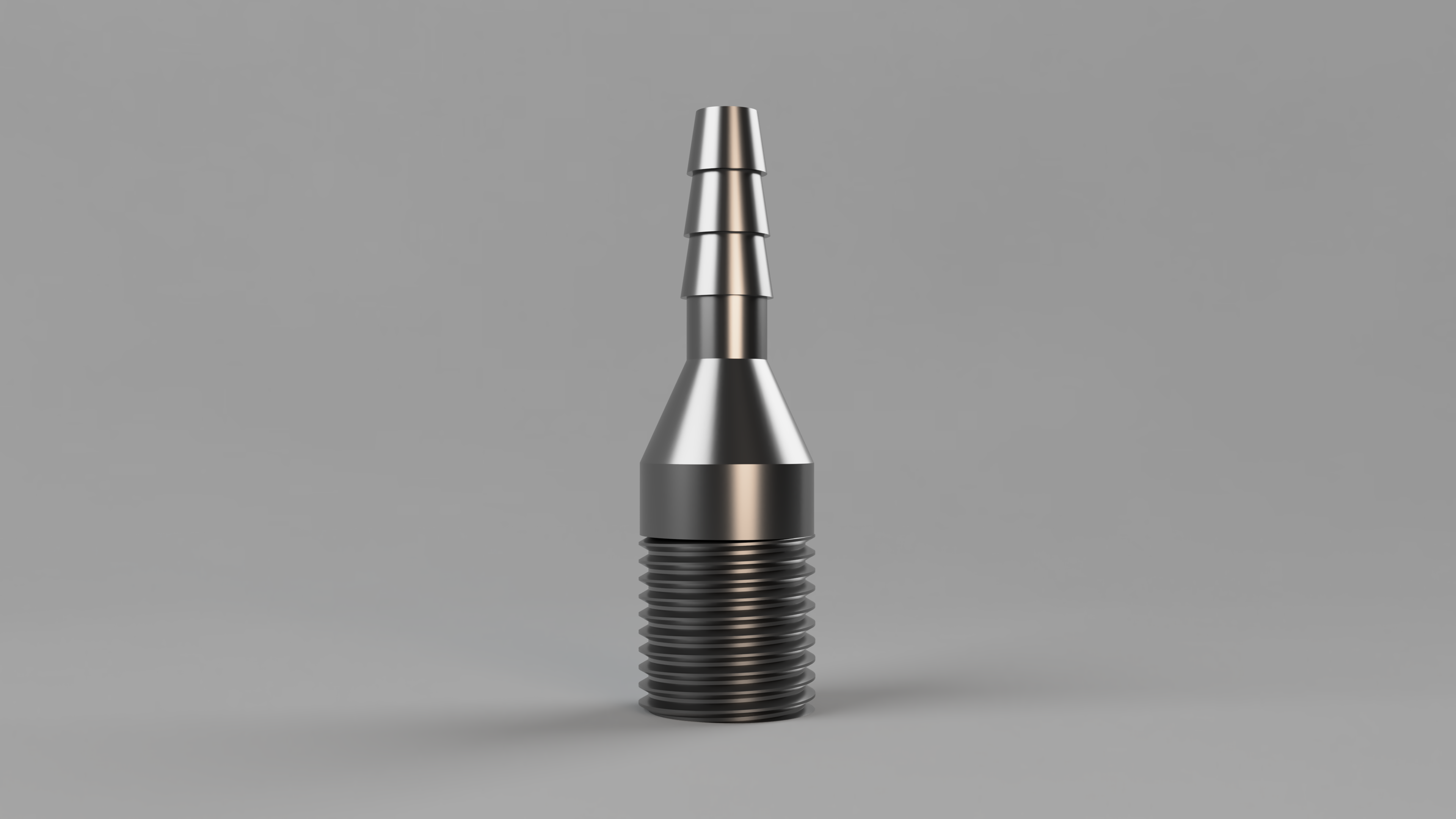 Oxygen to 9/16" screw adapter