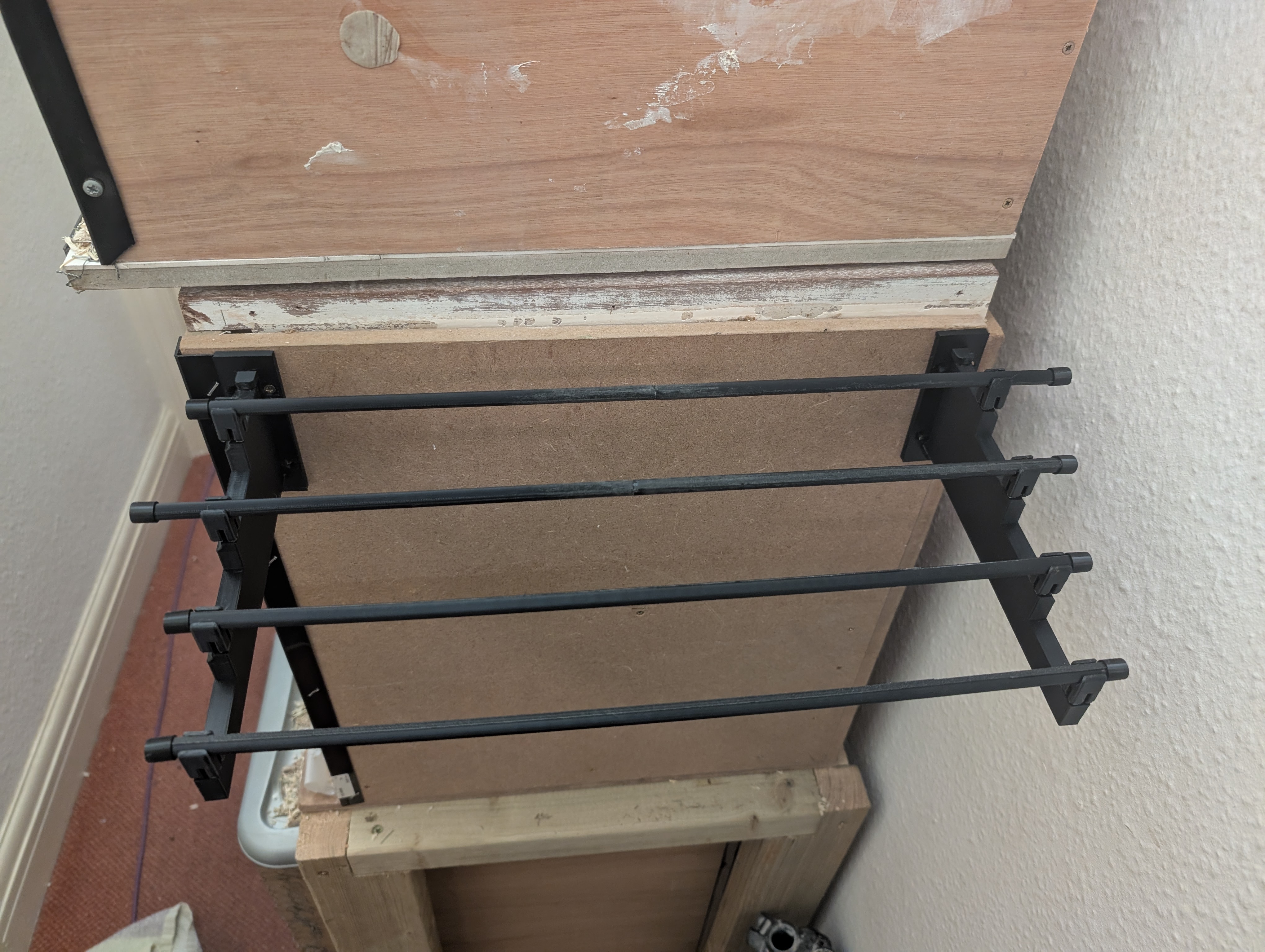 Foldable Socks Dryer wall mount — miniatura 2