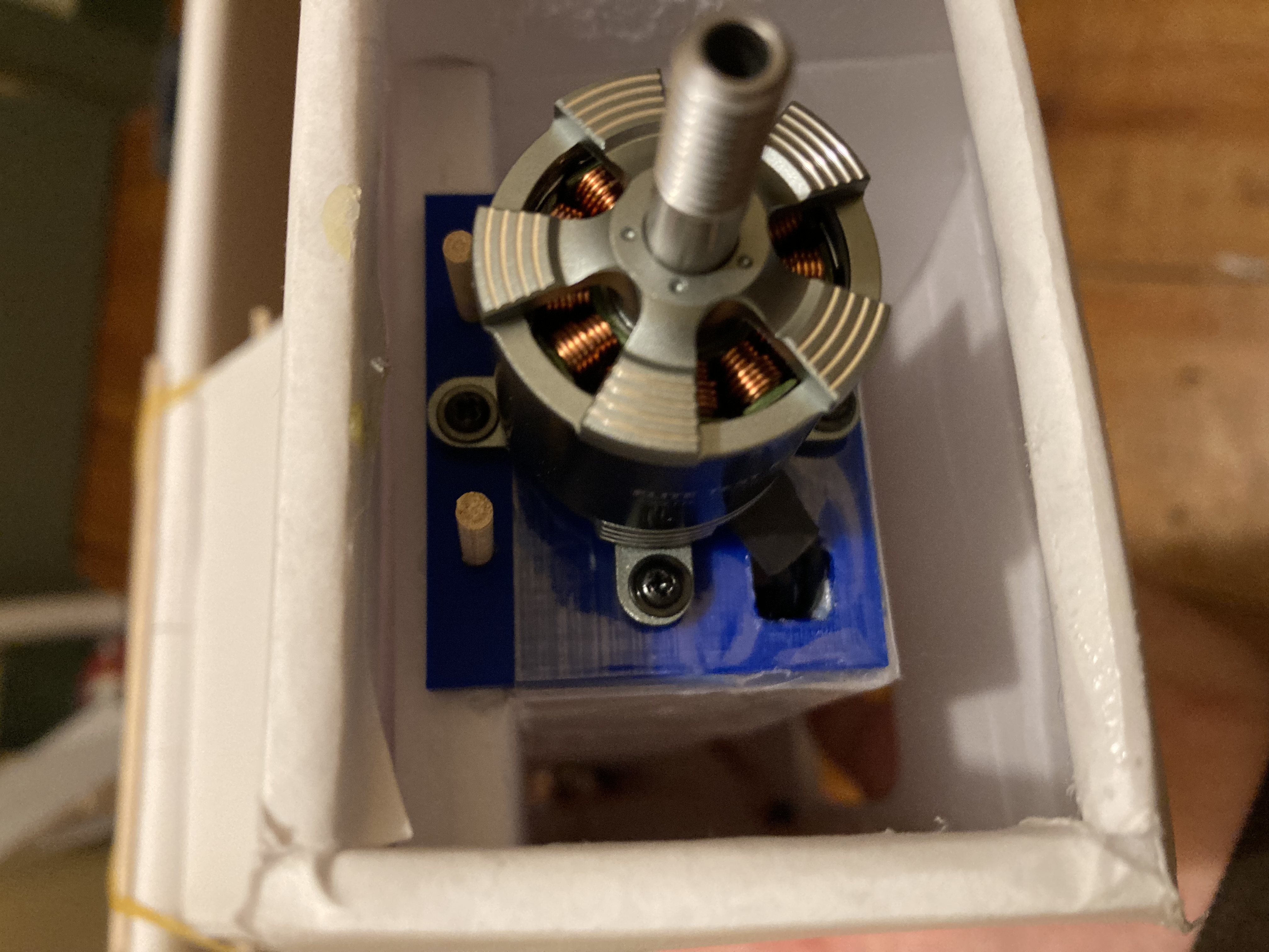 Flite Test swappable power pod fire wall with reinforced walls