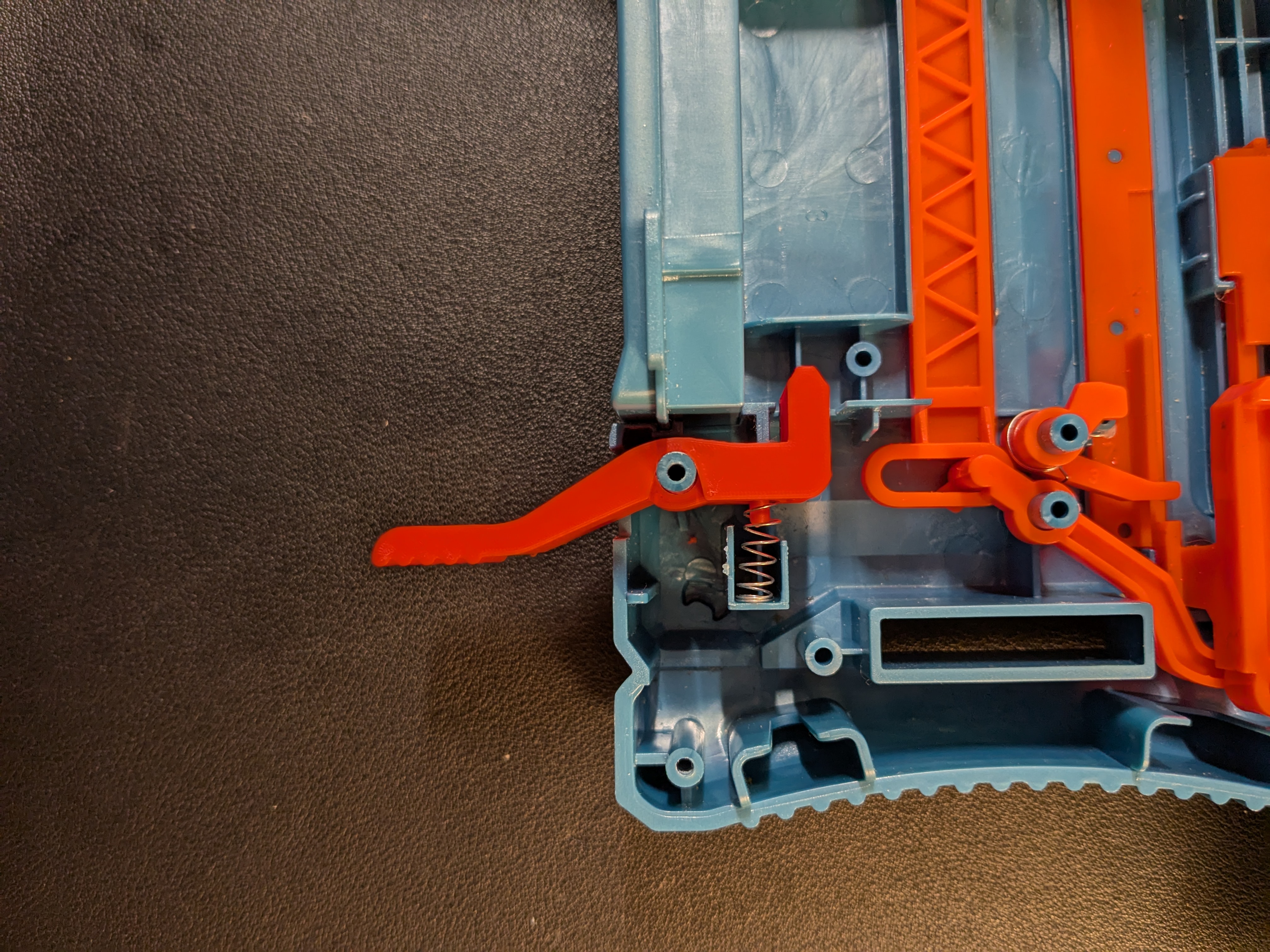 Nerf Motoblitz Extended Mag Releases and Replacements