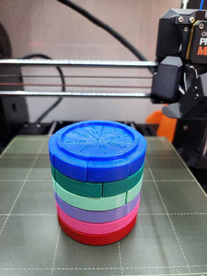 Fraction Tower by Kuehn | Download free STL model | Printables.com