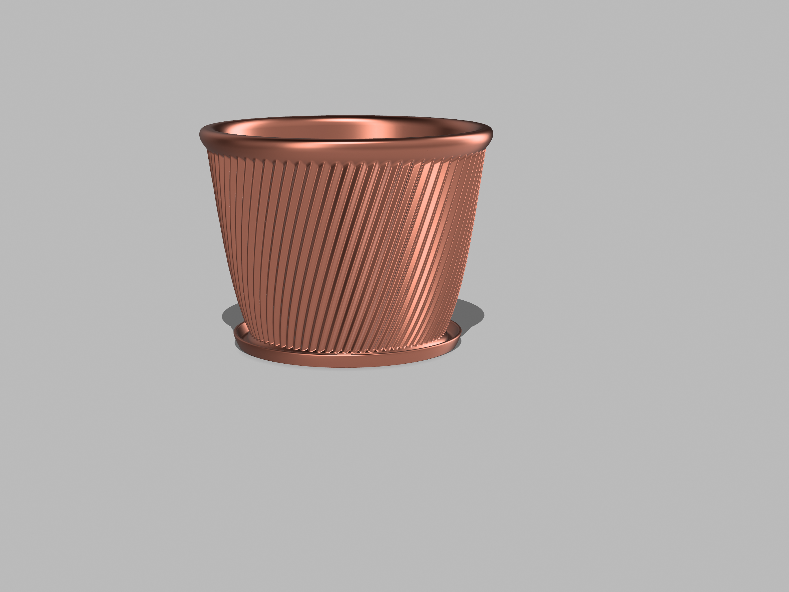 Plant Pot & Saucer.