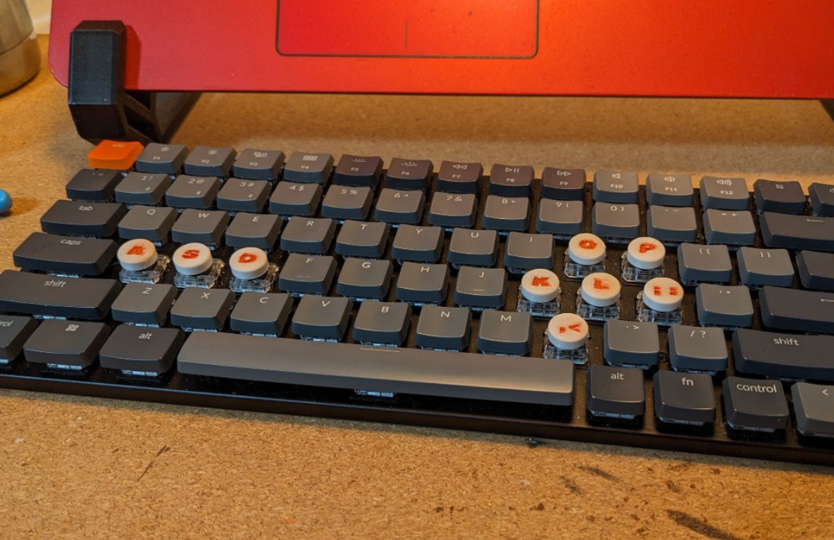 Arcade keycap Keychron K3