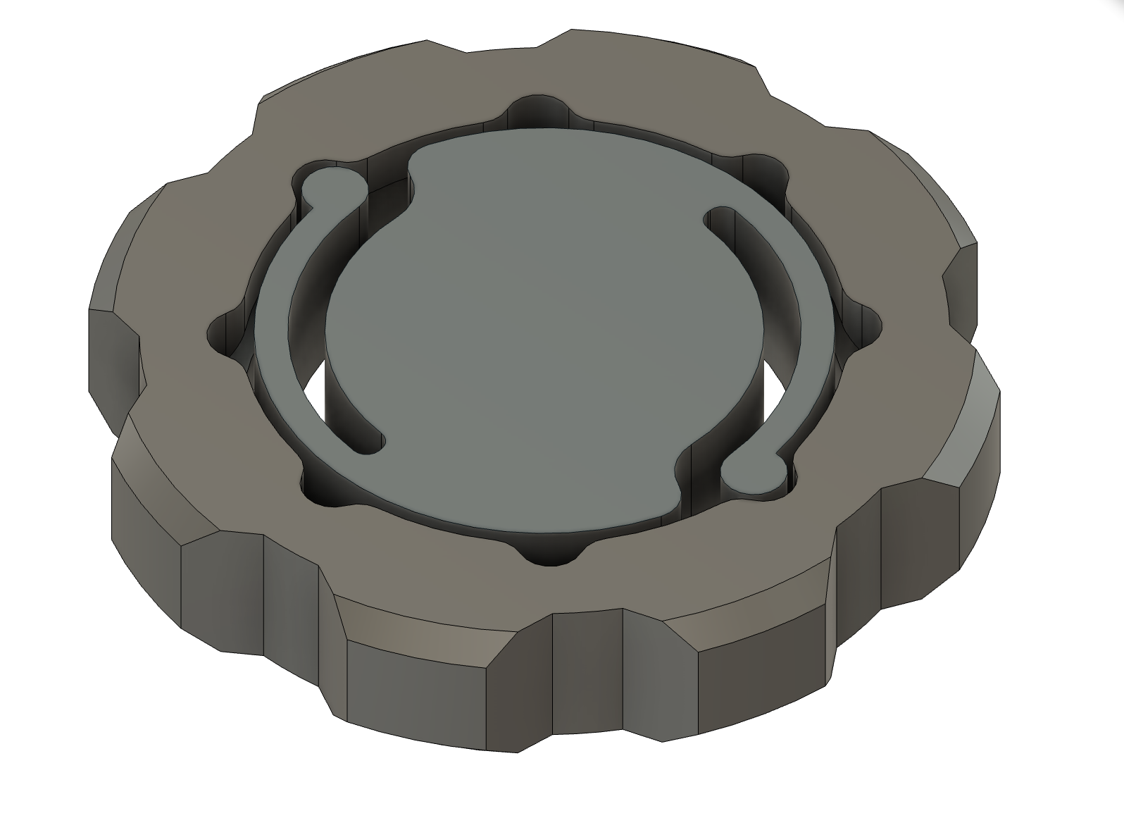 Print In Place Clicky Fidget Wheel