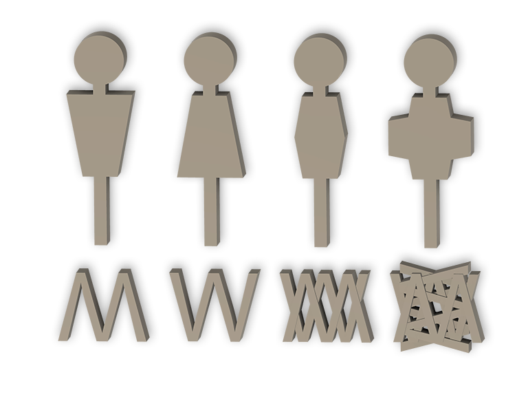 Toilet Sign