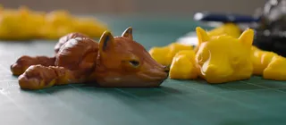 Fox Articulated KeyChain