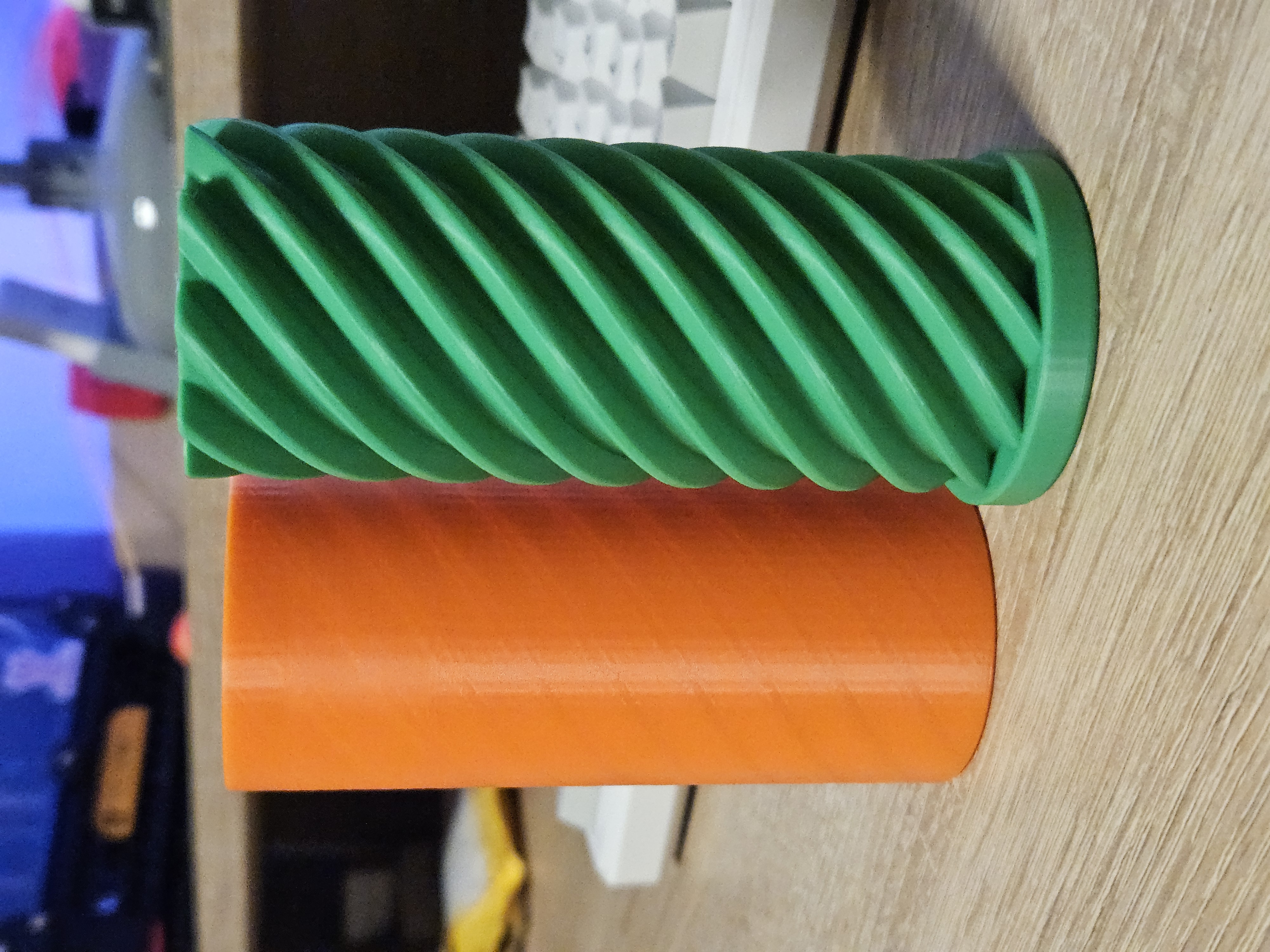 Spiral screw box - container for money, pens...
