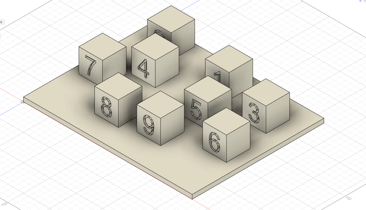 Corsi Psychological Test Board & Simple Memory Game