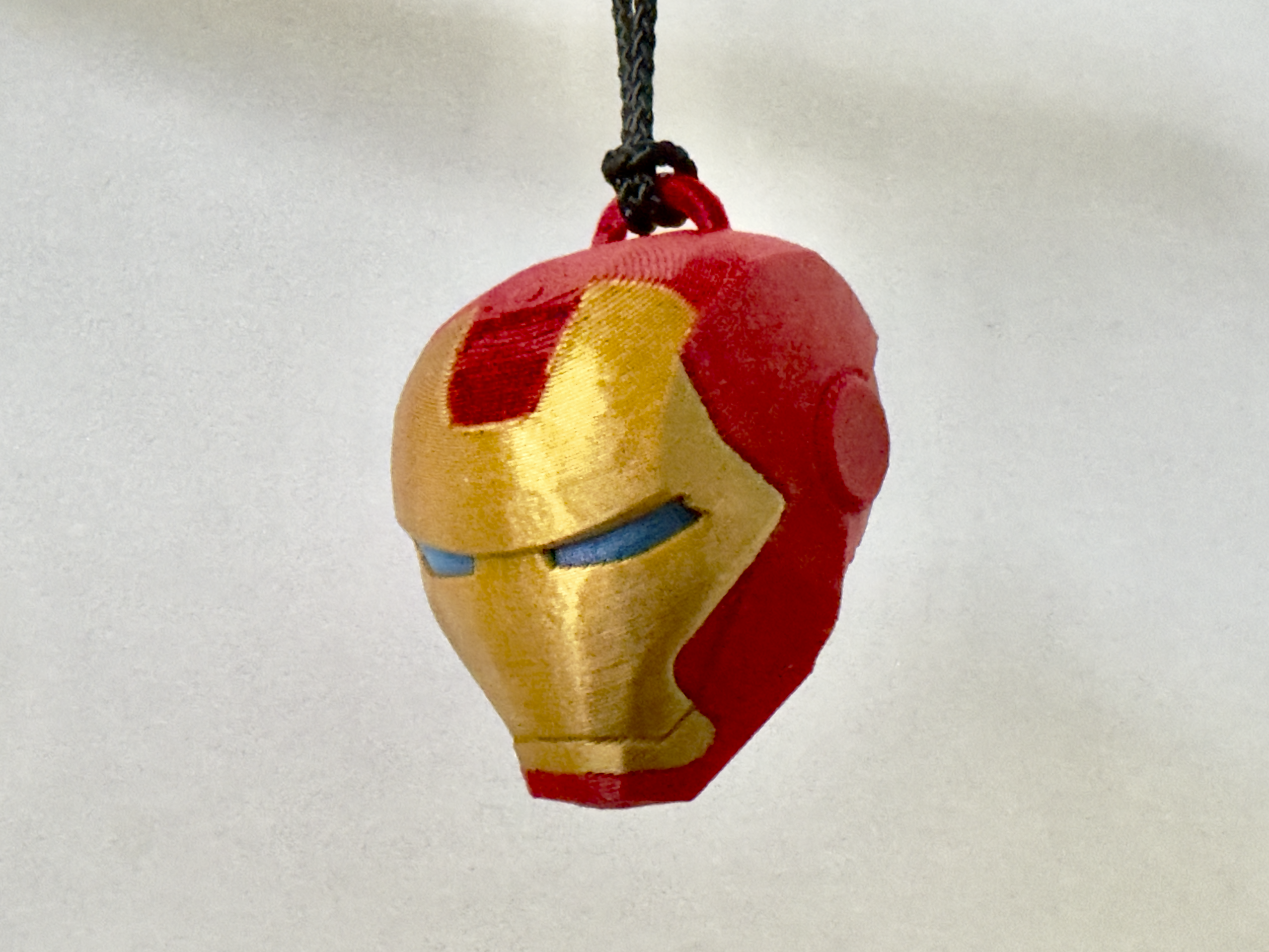 Iron Man Head Keychain MMU