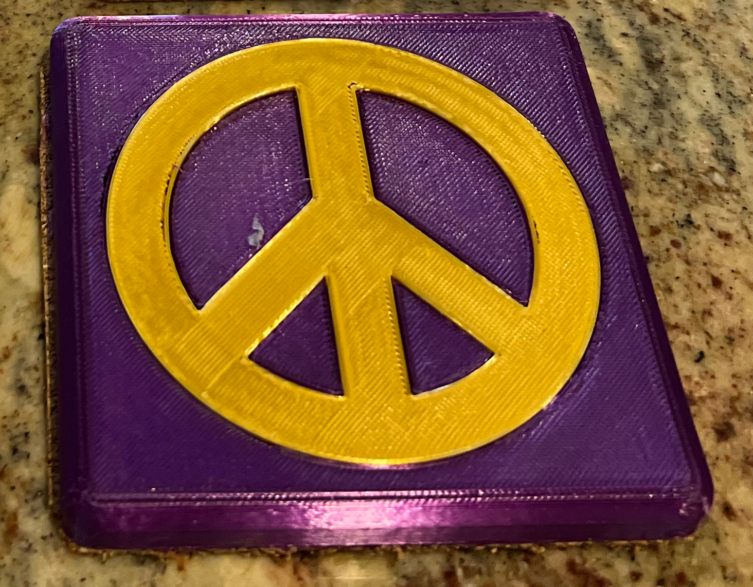 Peace Sign Coaster