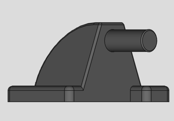 VW Polo 9N Halter Hutablage
