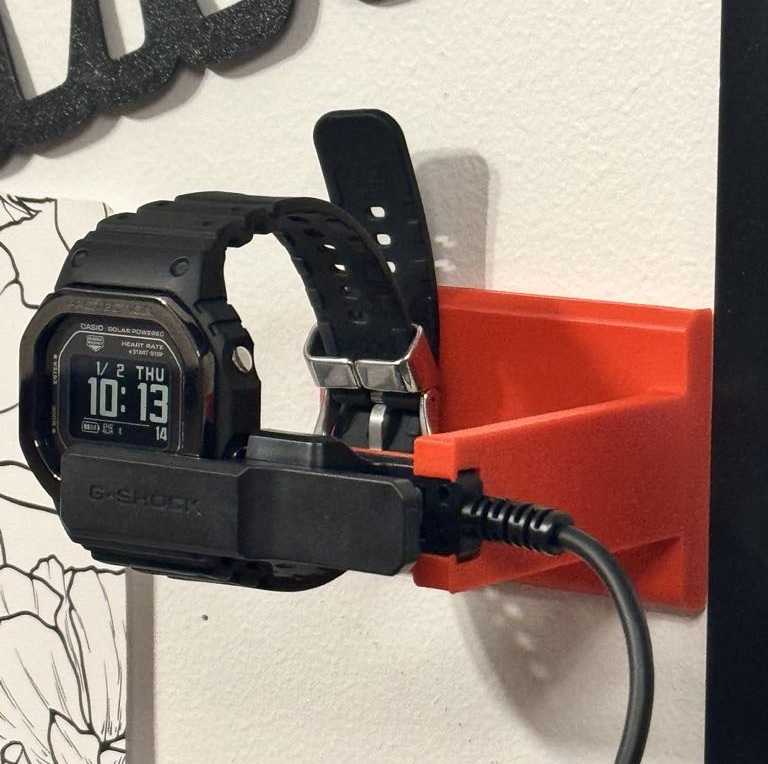 G-shock DW-H5600 Charger Wall Holder (Remix)