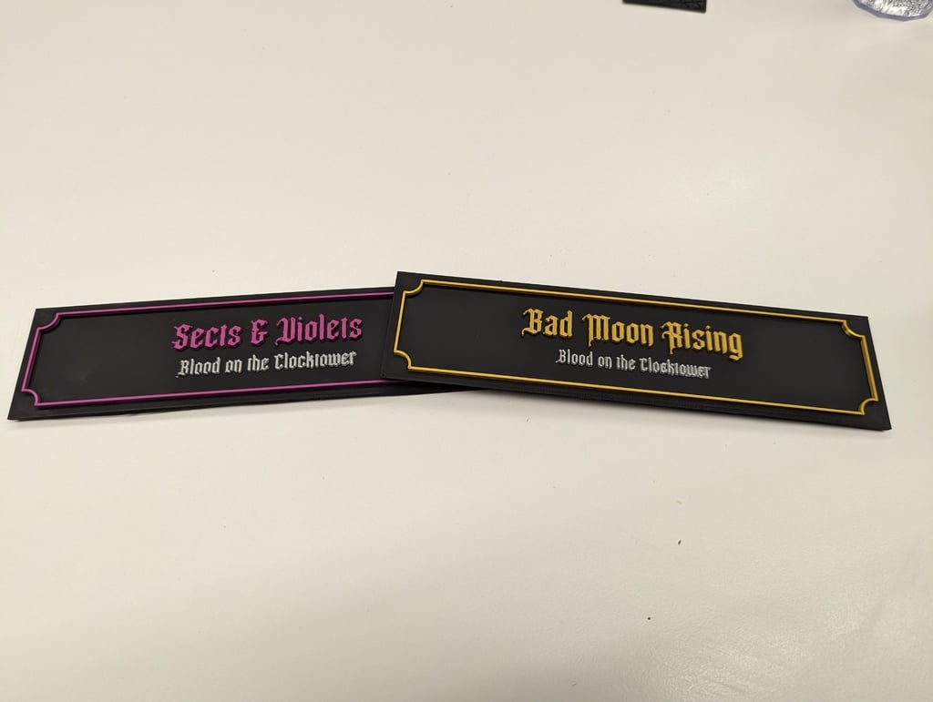 Blood on the Clocktower Token Boxes