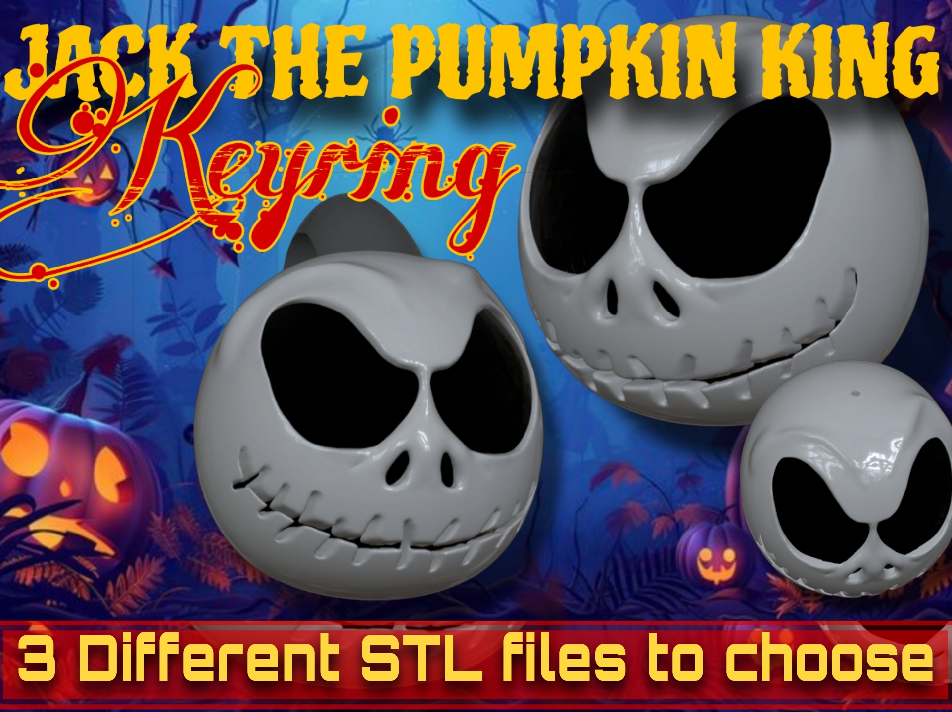 Jack pumpkin king (skeleton)