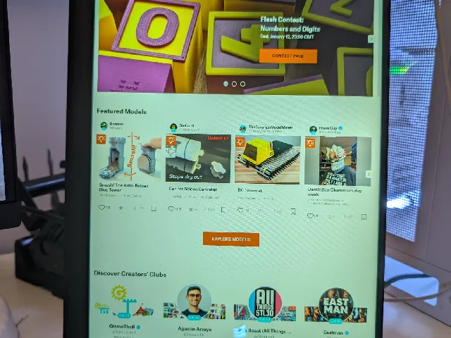Vertical Portable Monitor stand