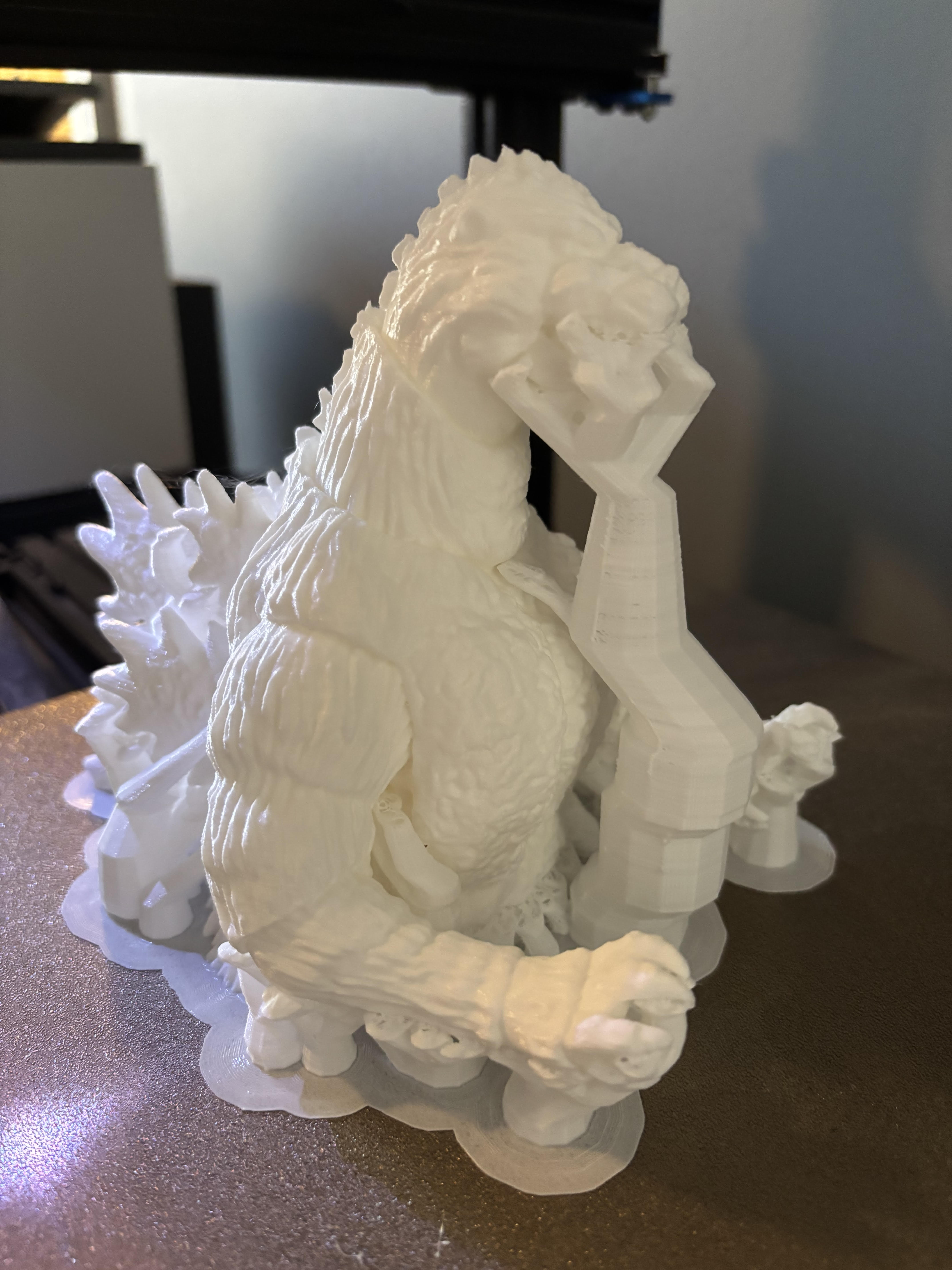 Godzilla Sculpt Replacement Mod For Stern Pinball Premium Pro By 