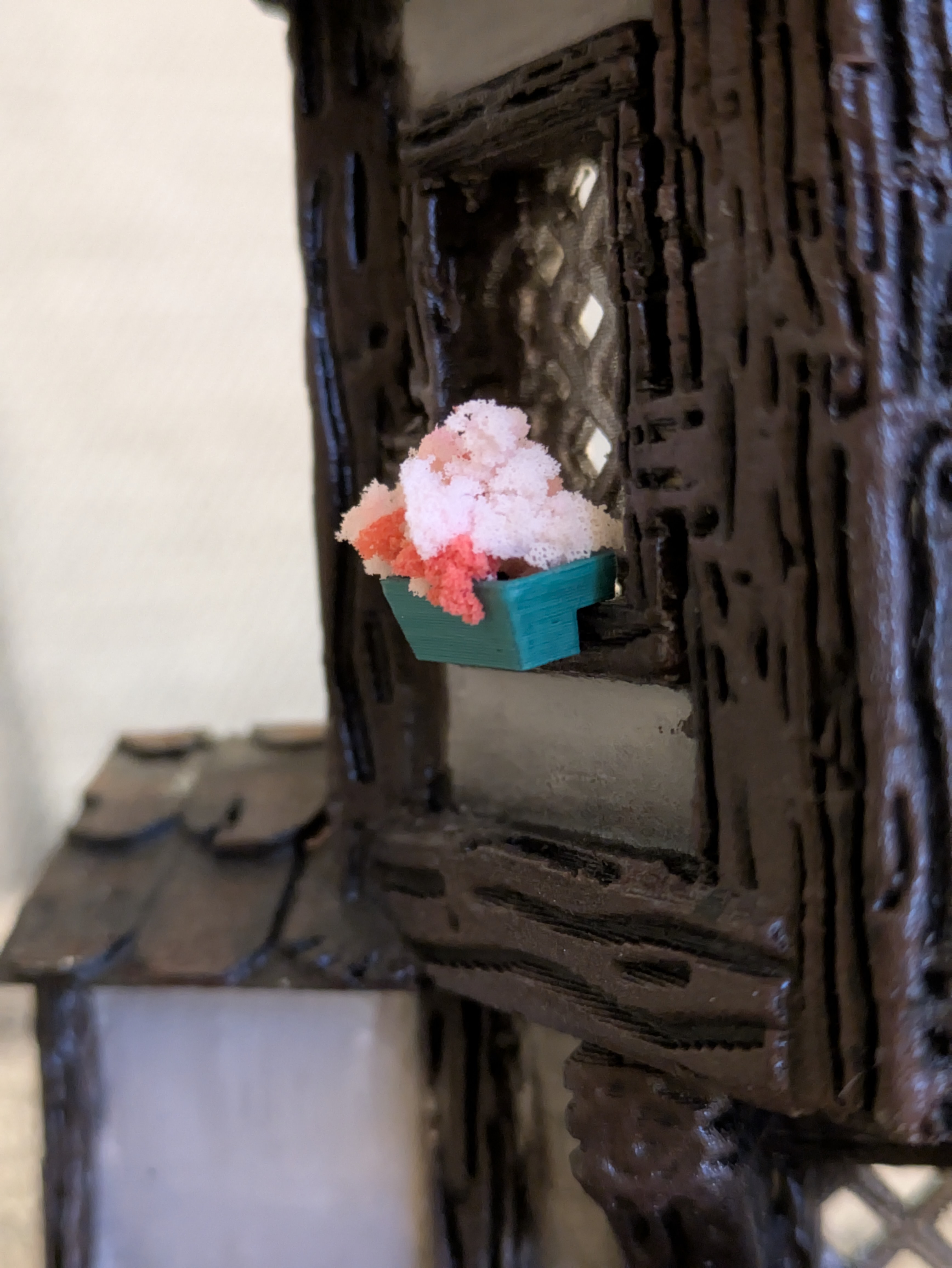 Window flower pots for book nook (Pixelwhiz) — miniatura 2