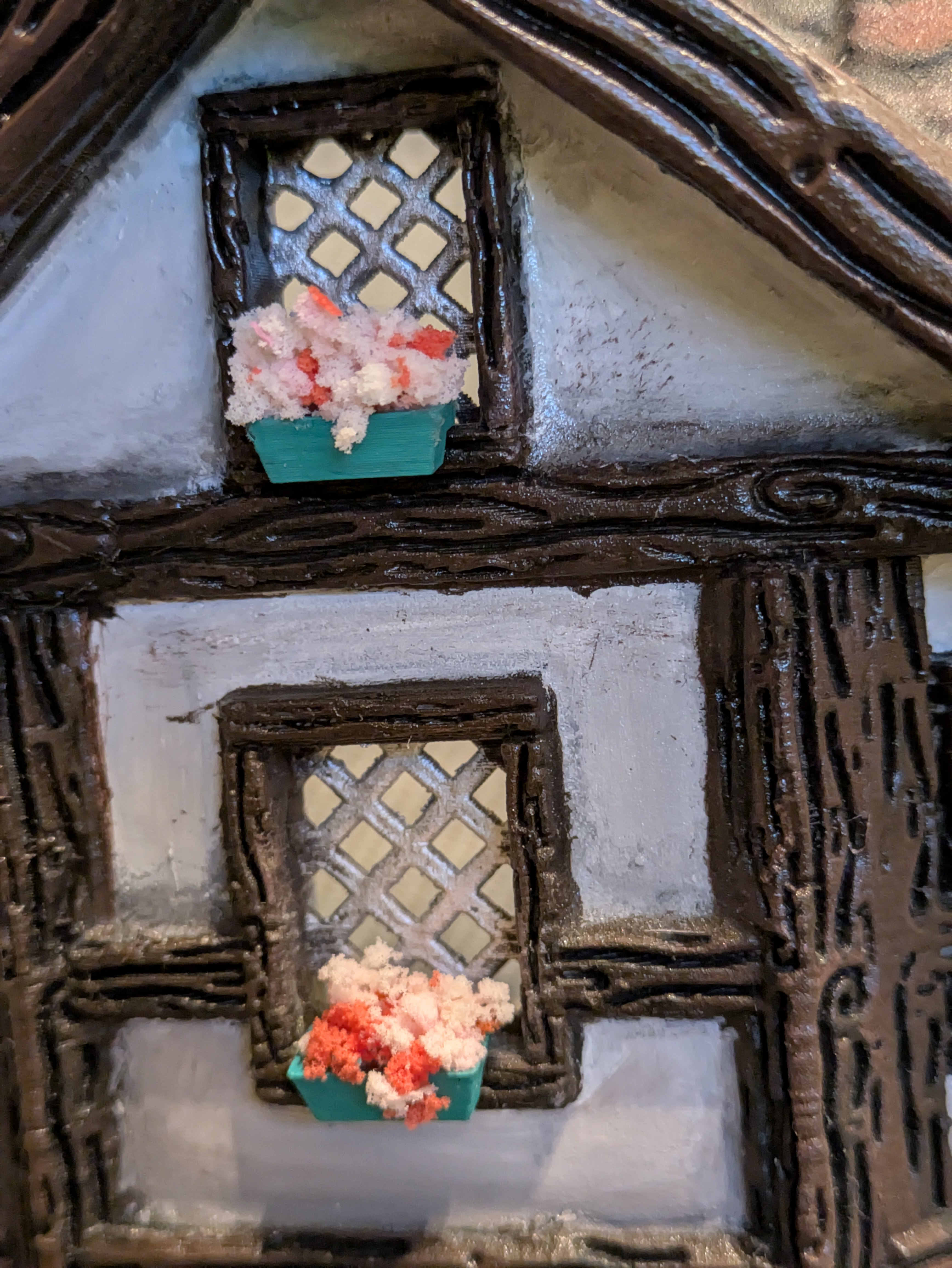 Window flower pots for book nook (Pixelwhiz) — miniatura 3