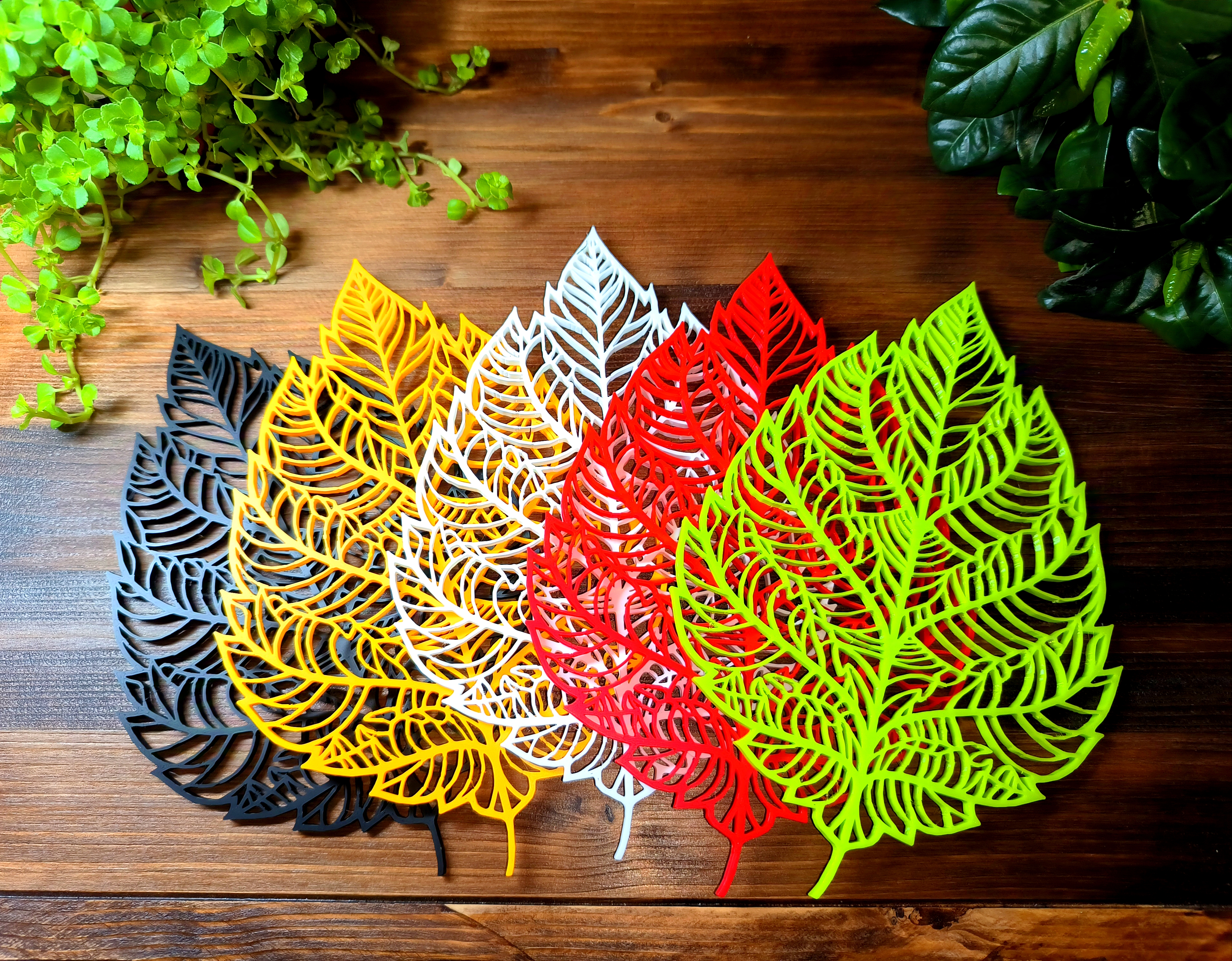 Voronoi Hornbeam Leaf