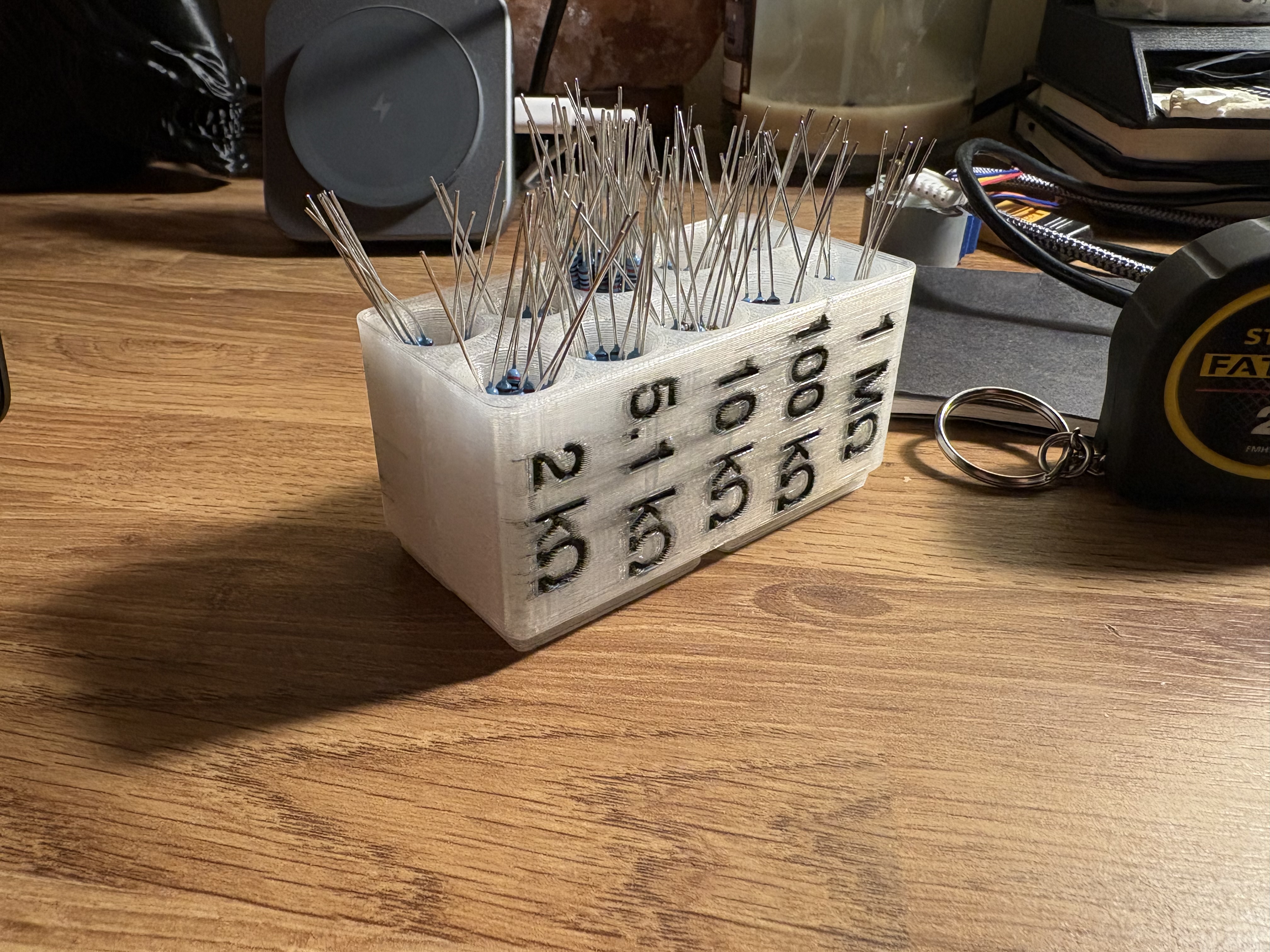 Gridfinity Resistor Organiser Caddy