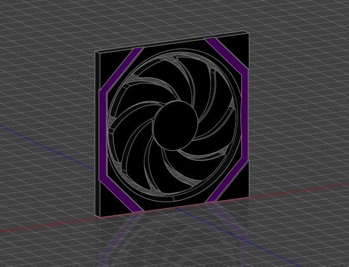 Ender 3 S1 LianLi Fan Extruder Visualizer