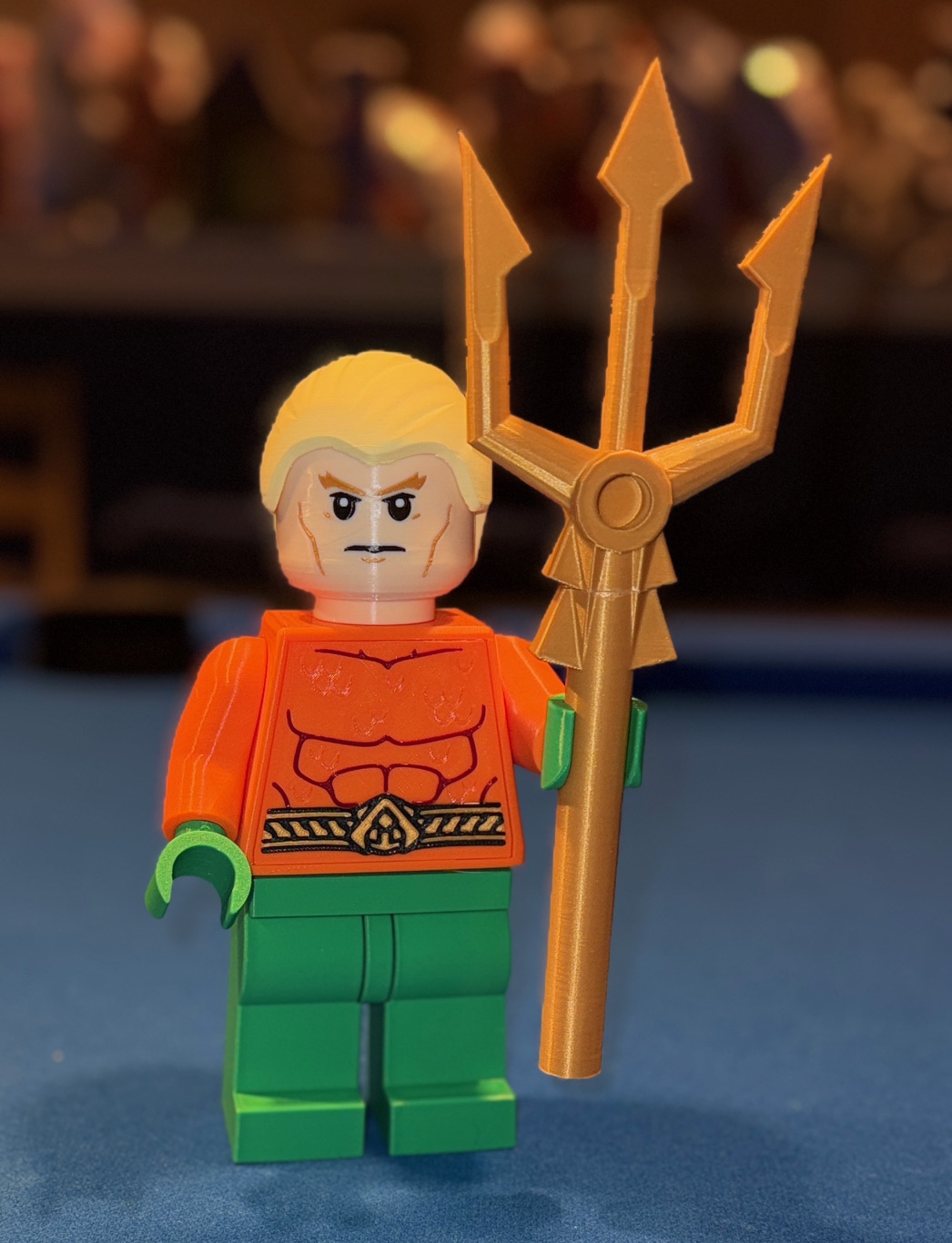 Aquaman Brick MegaFigure (5:1 Scale)