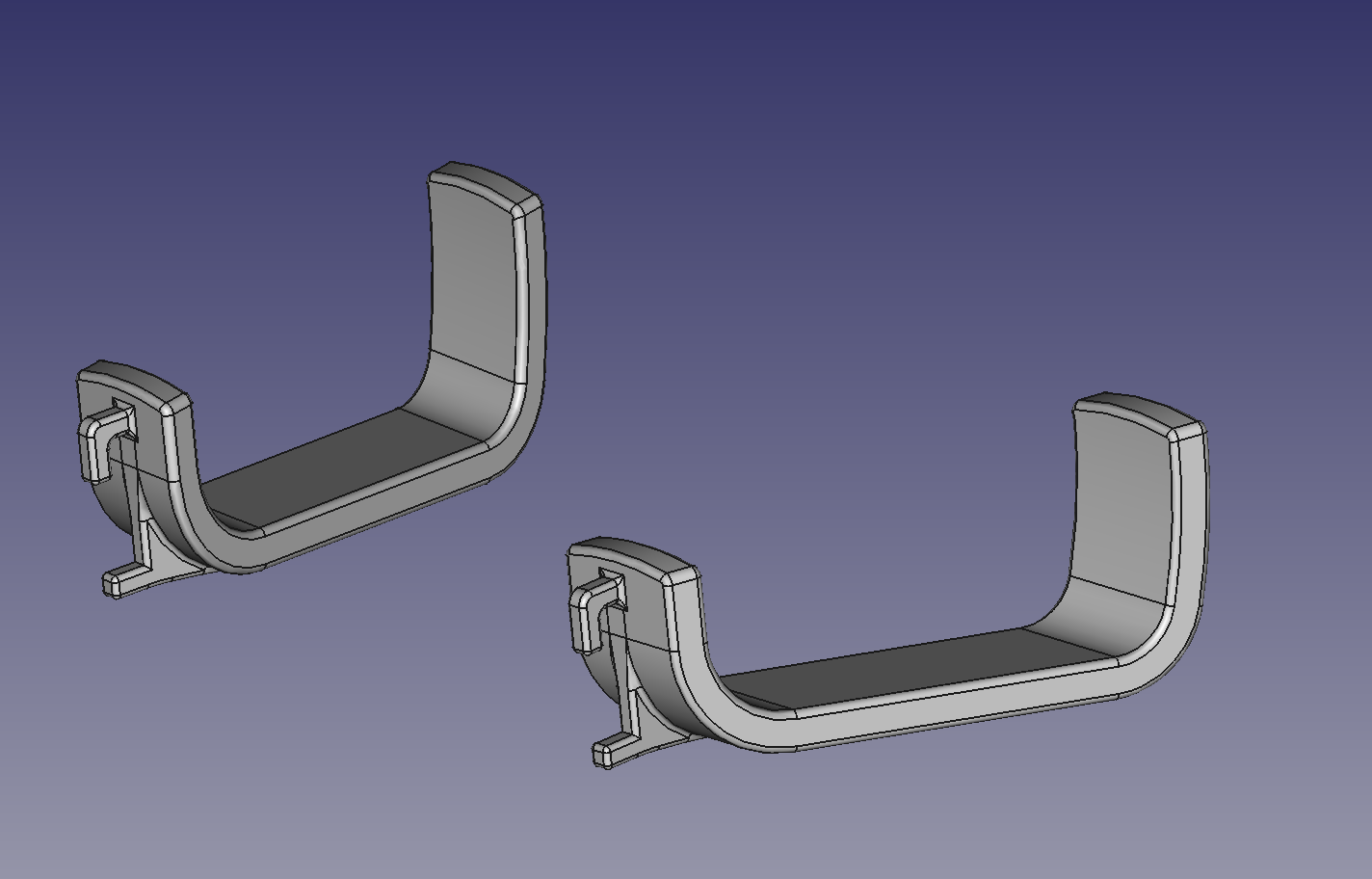 Skadis holder for Creative Stage Air V2 speaker