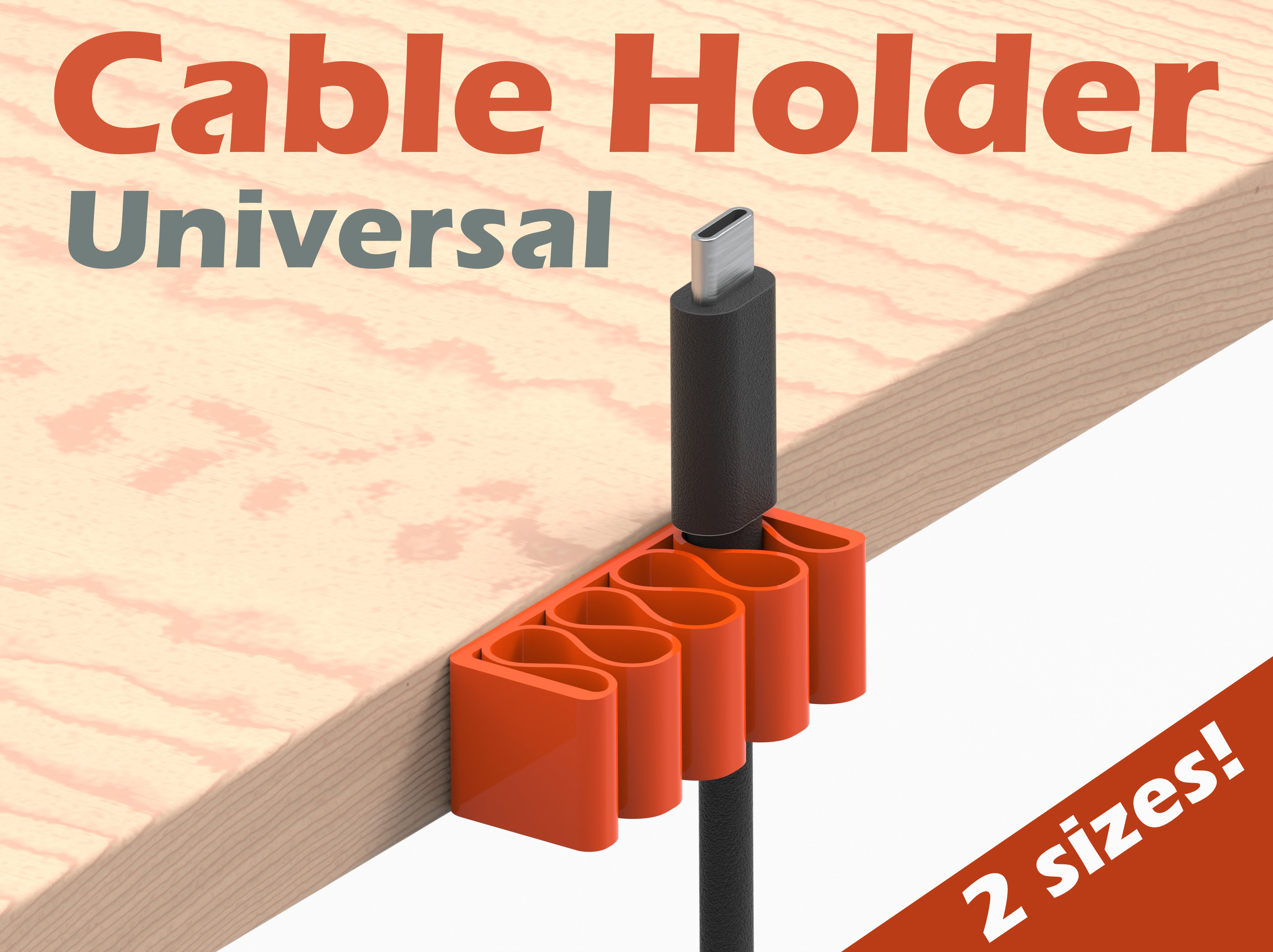 Universal Cable Holder