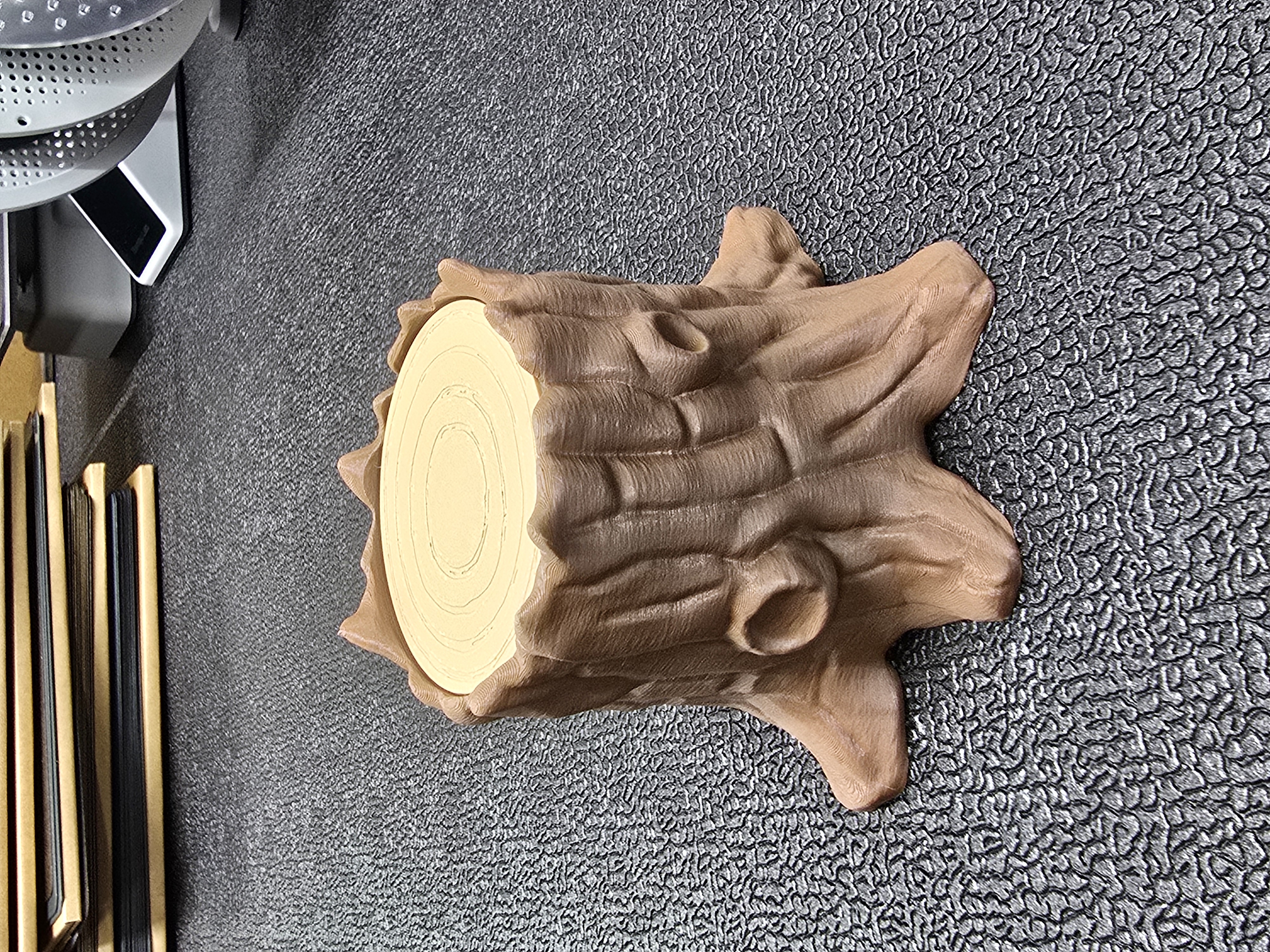 Tree Stump Container - Base and Lid