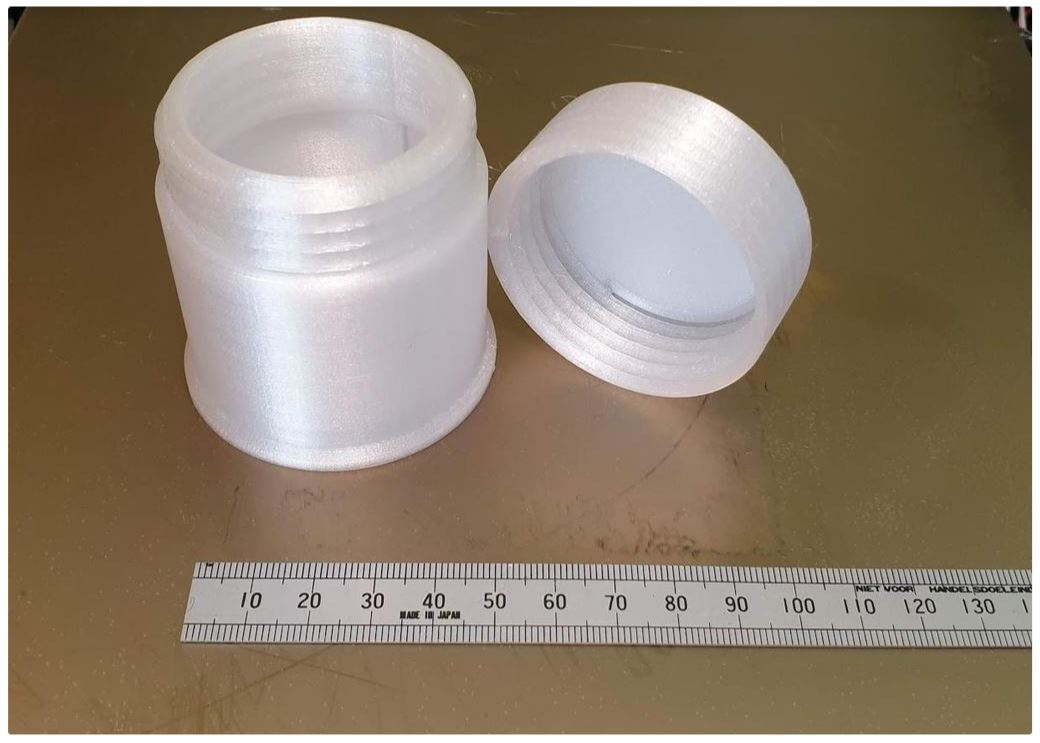 Miniatura 3 do modelo 3D Small round container