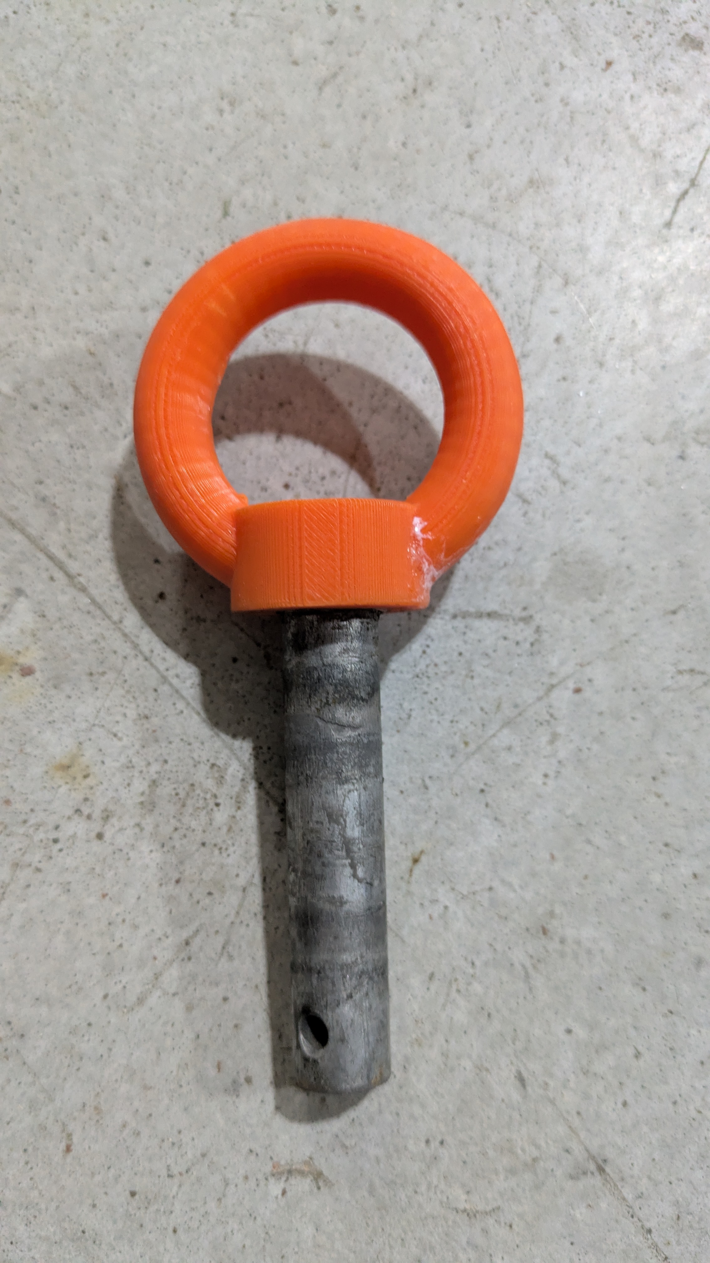 Half 1/2 inch Pin Puller w/Eye - Brinly Snow Blade