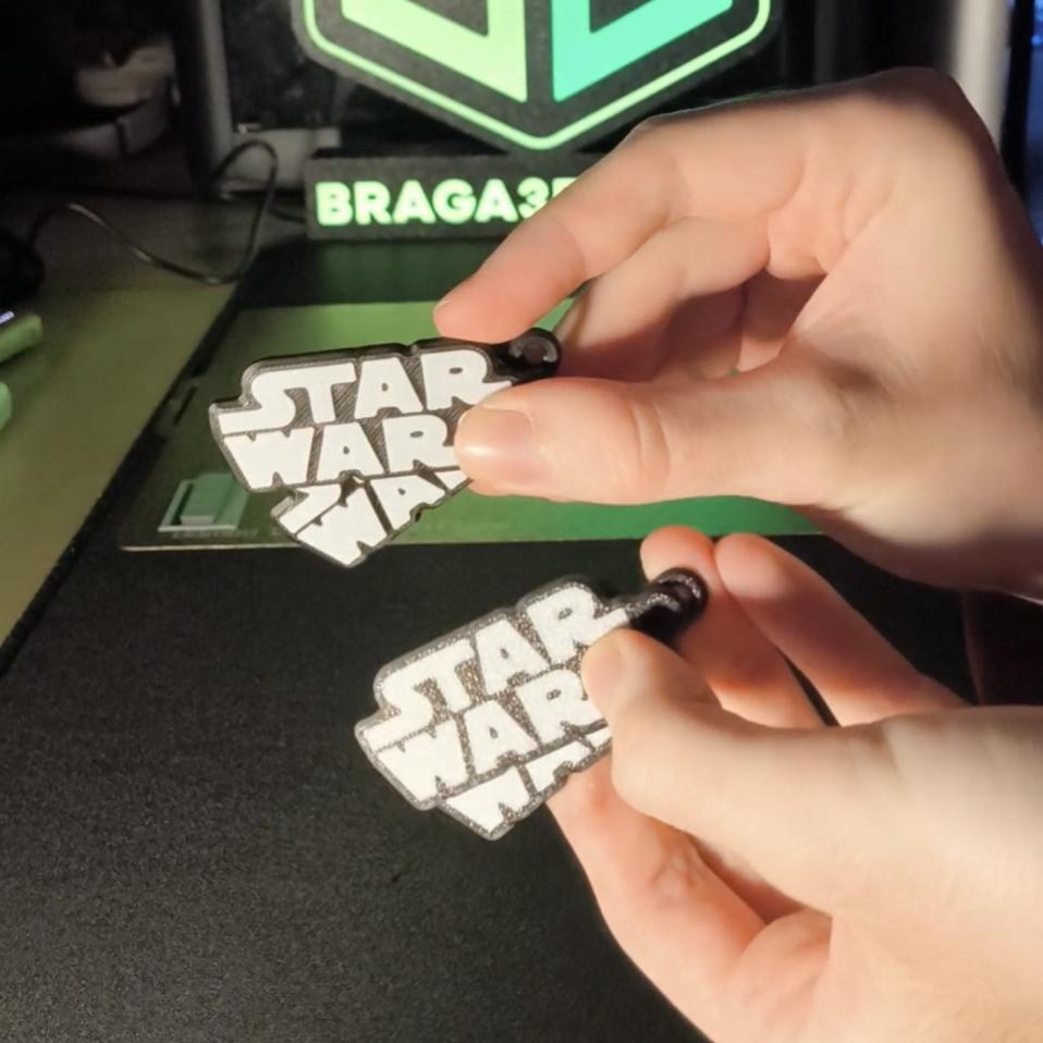 Star Wars Keychain - Two Versions for Any Setup by braga3dprint ...