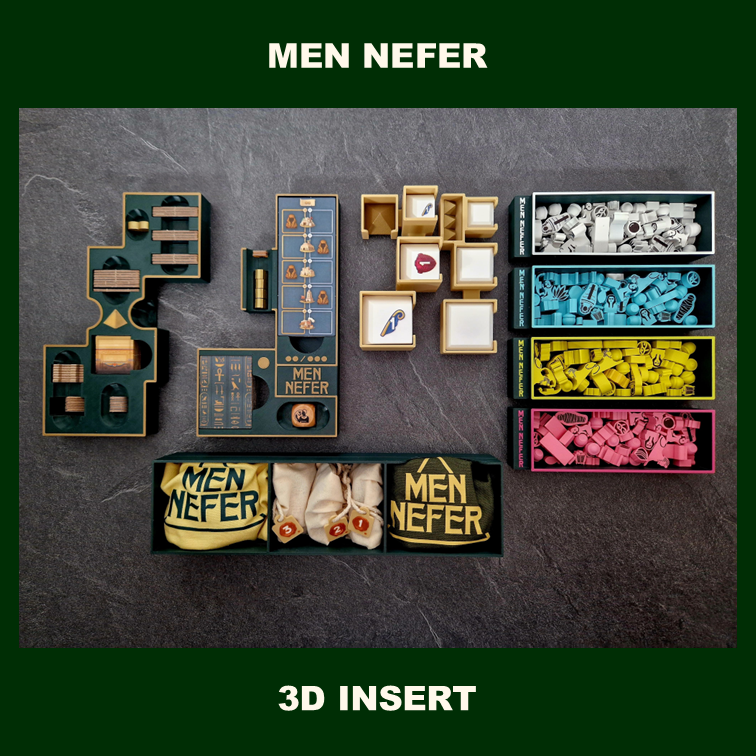 MEN NEFER - INSERT, EINSATZ, INLAY, ORGANIZER (fits promos)