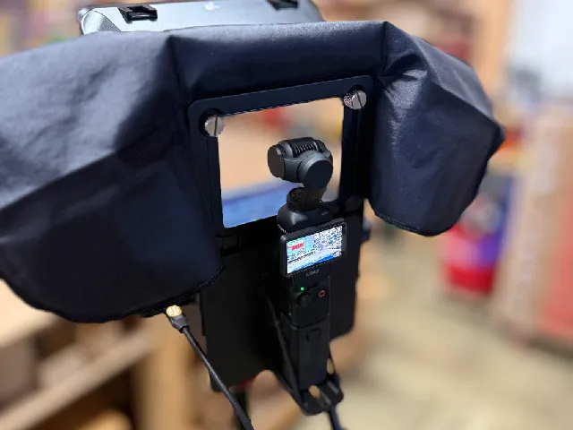 Adapter: Elgato Prompter and DJI Osmo Pocket 3