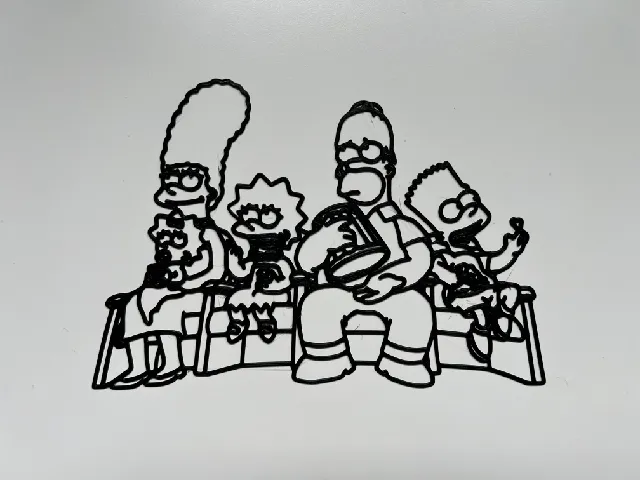 The Simpsons Wall Art #1