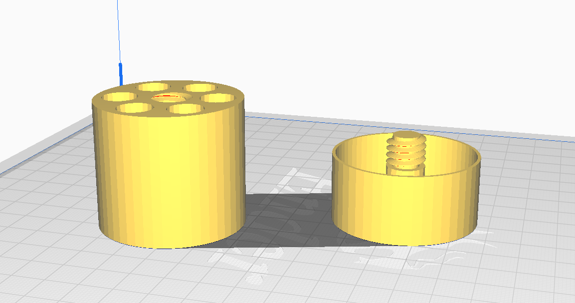 Miniatura 4 do modelo 3D Perfume Sample Holder