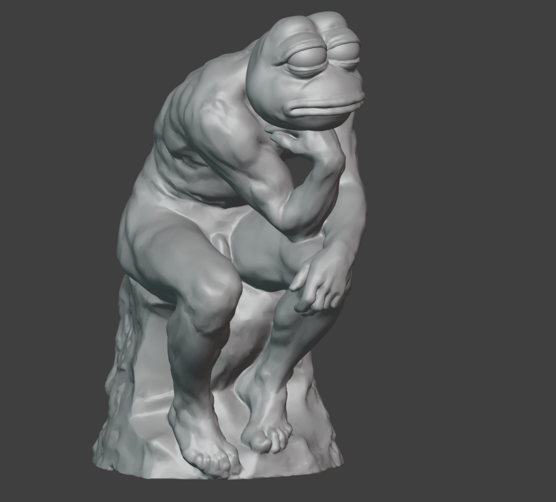 Pepe the thinker V2