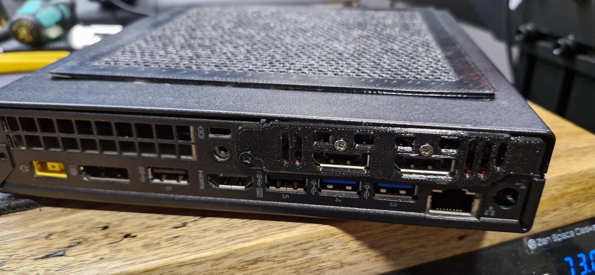 M720q Bracket for Dell RX 6500 GPU