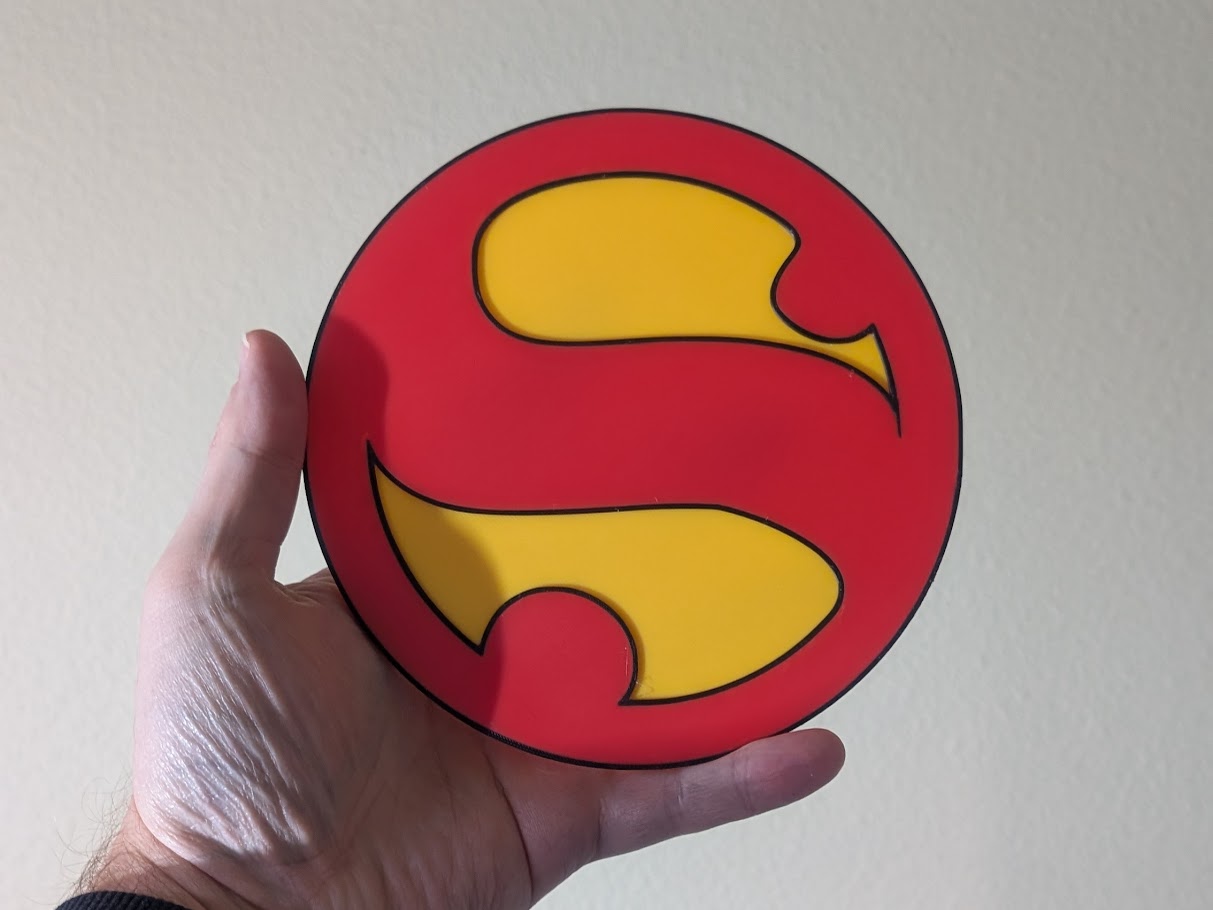 Earth-D Superman Shield