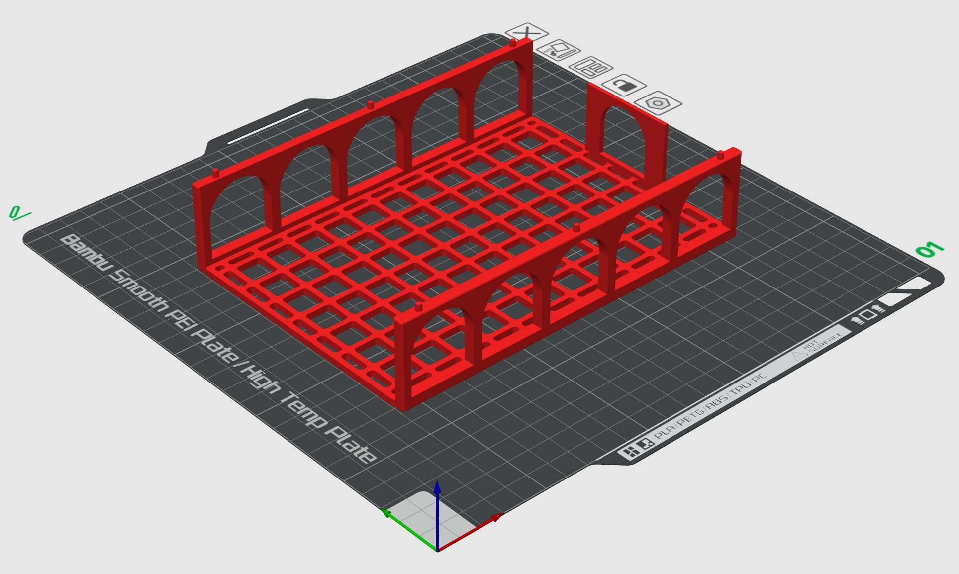Stackable Shelves - Roman Arches