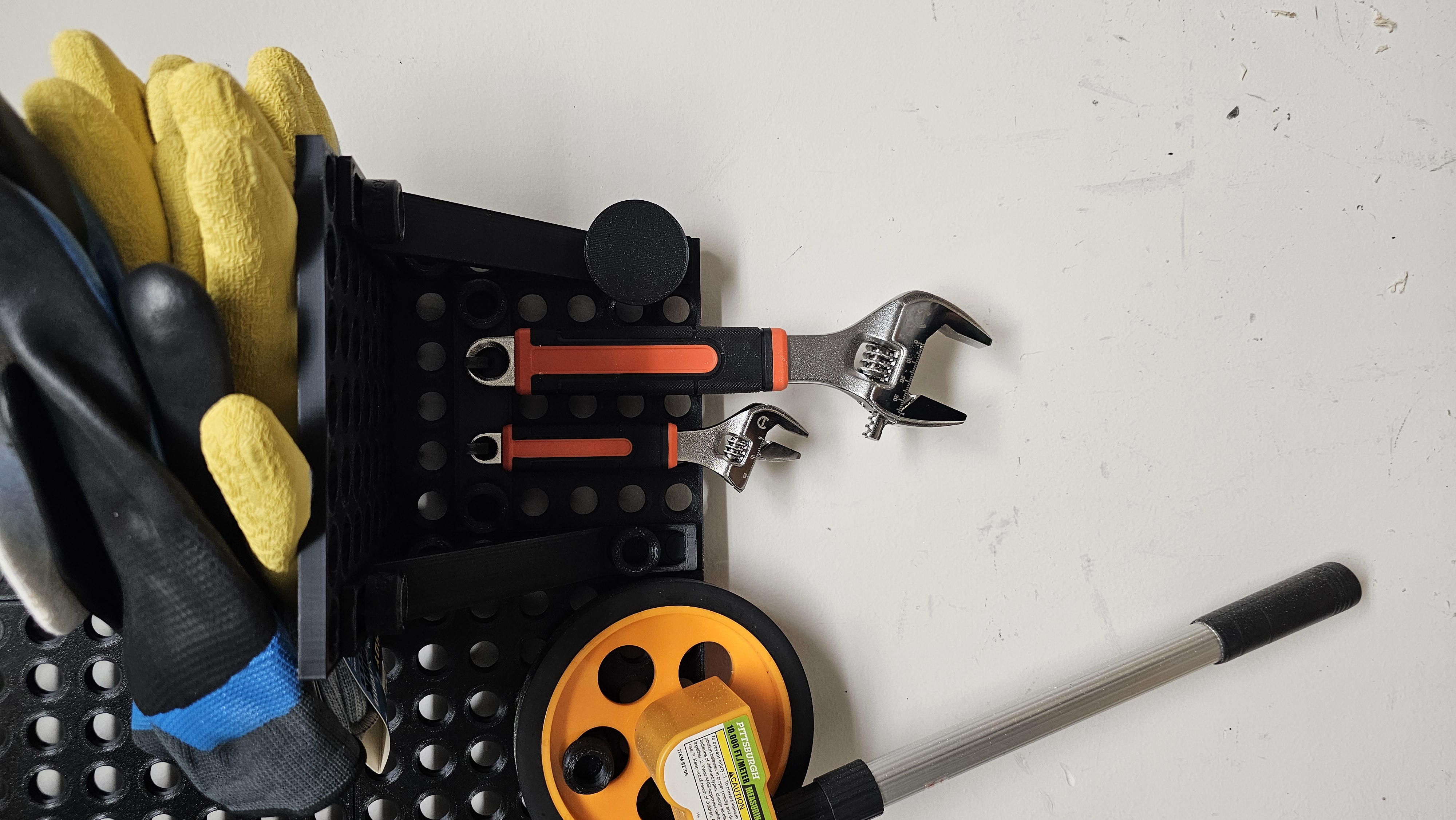 Threadboard Cresent Wrench Holder