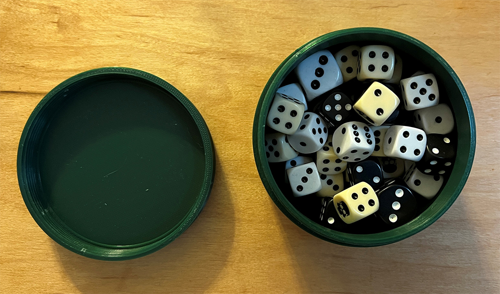 80mm Container for Omni4 Nova Miniature Storage Unit