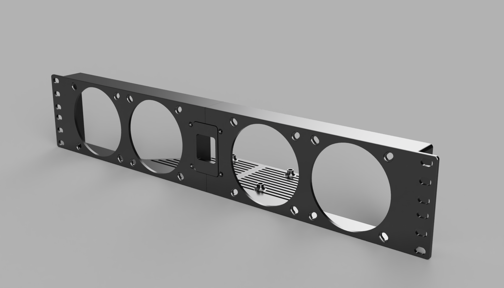 80mm Fan Mount For 2U 40" Rack
